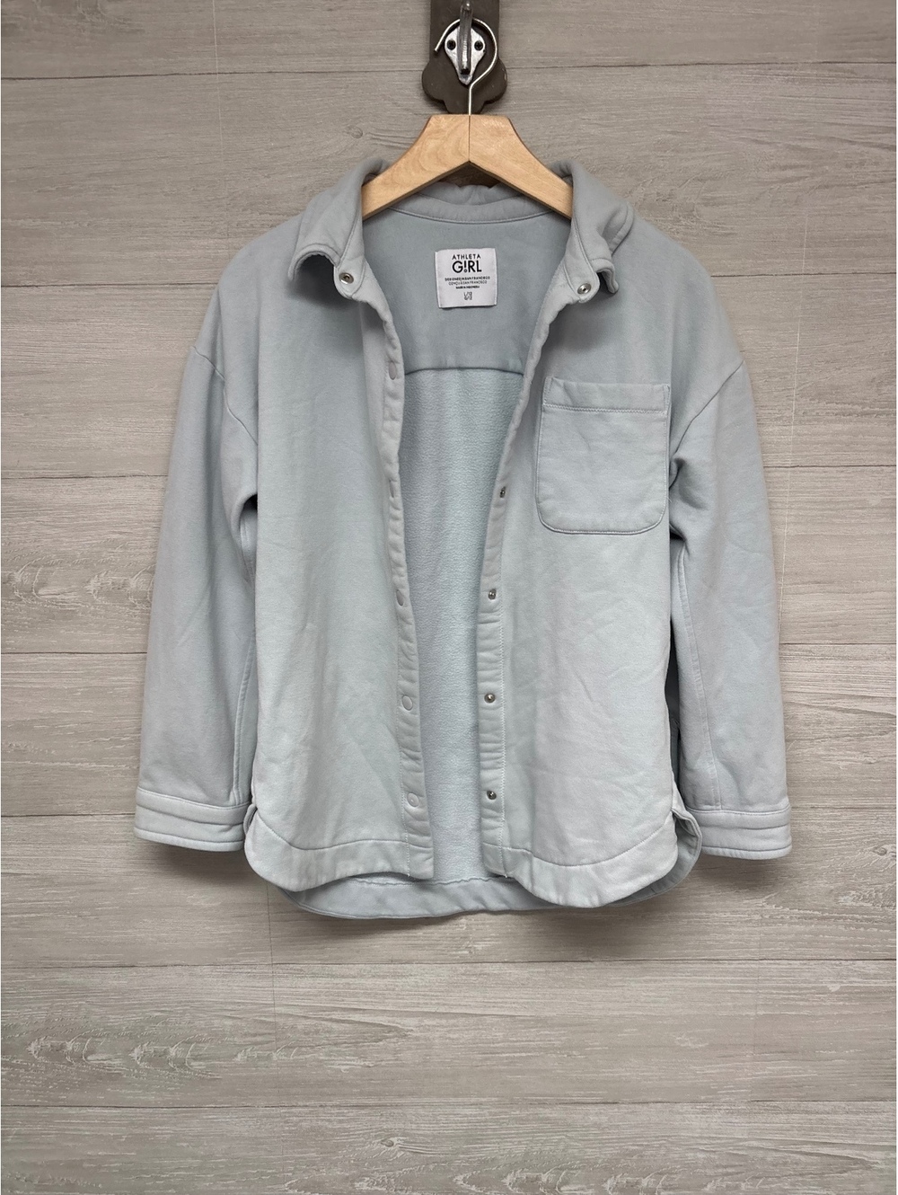 * | Athleta | GIRL fleece jacket. Size L (12).